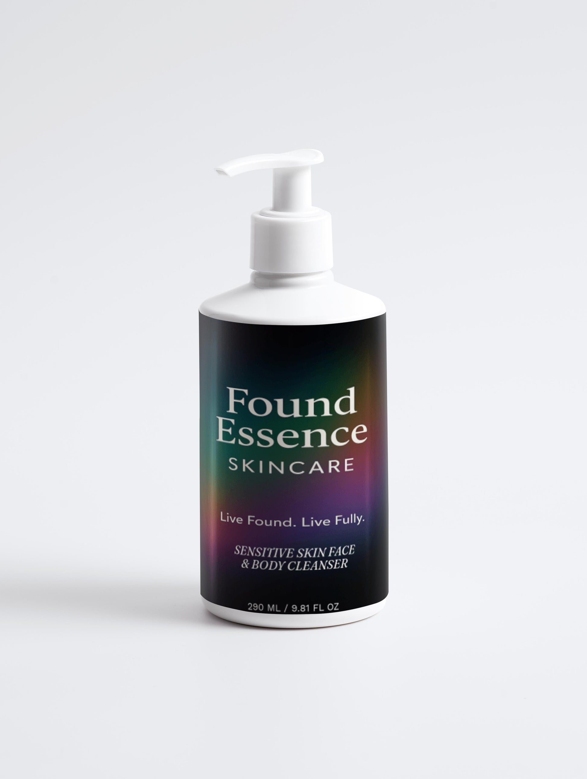 Sensitive Skin Face & Body Cleanser — Pure, Gentle, Comforting - Found Essence 
