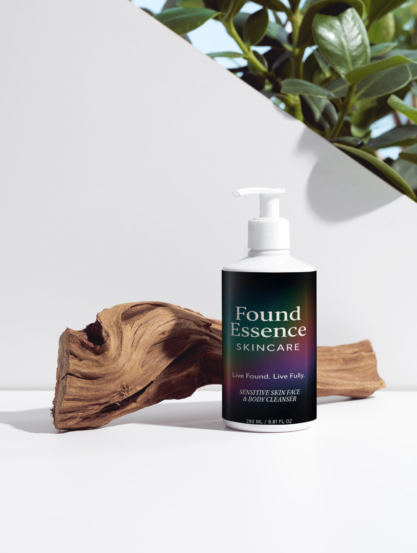 Sensitive Skin Face & Body Cleanser — Pure, Gentle, Comforting - Found Essence 