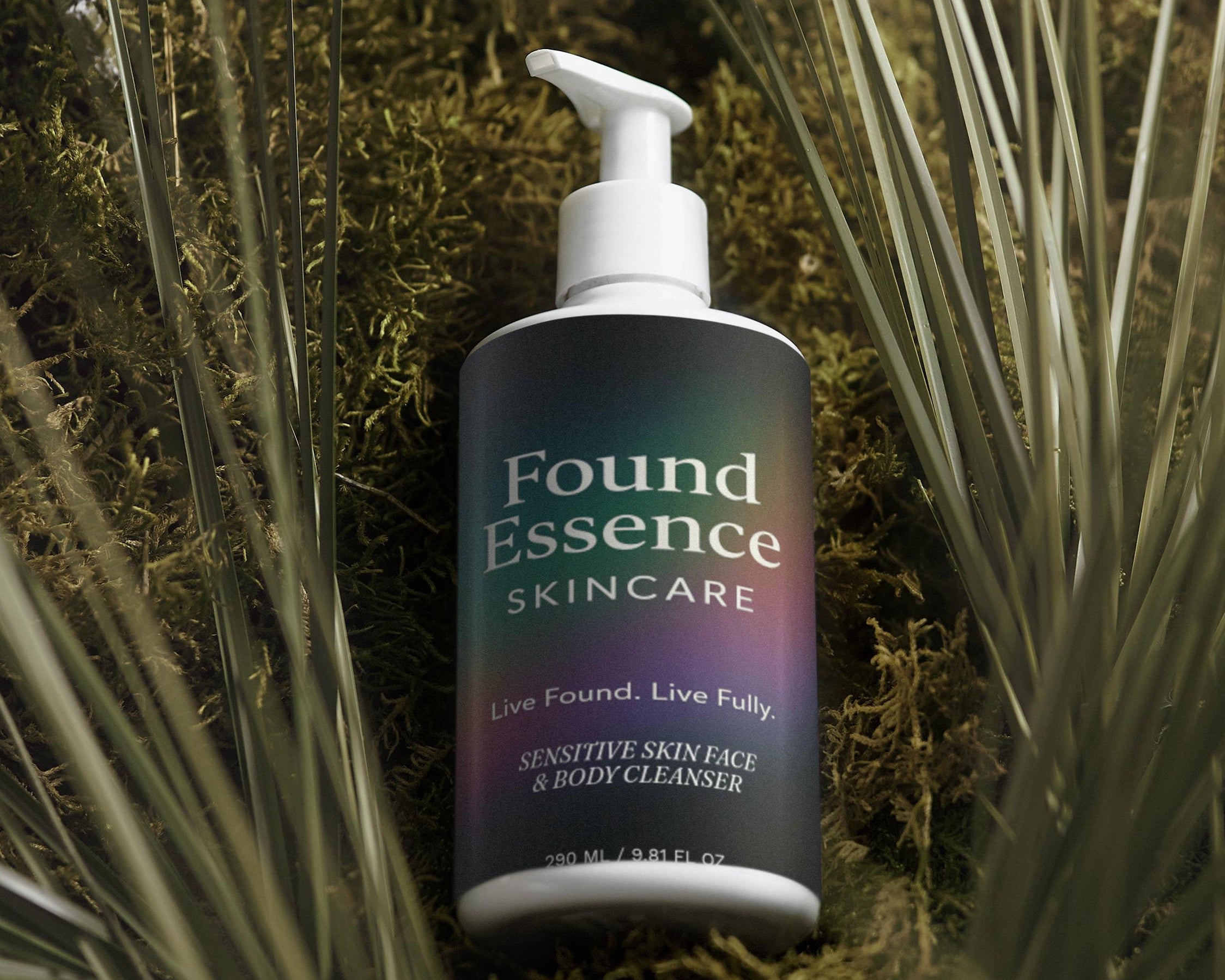 Sensitive Skin Face & Body Cleanser — Pure, Gentle, Comforting - Found Essence 