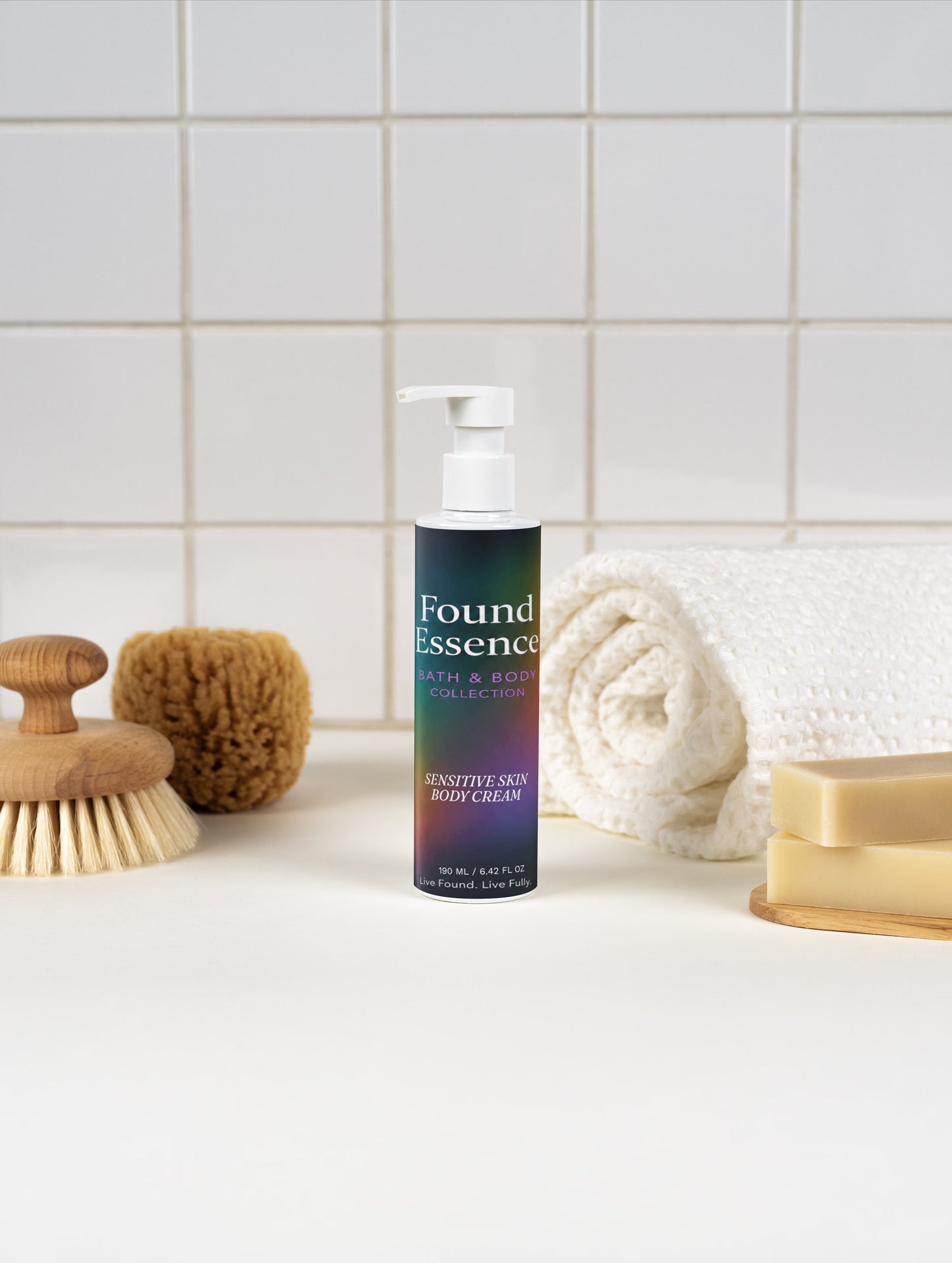 Sensitive Skin Body Cream — Soothe, Hydrate, Protect - Found Essence 