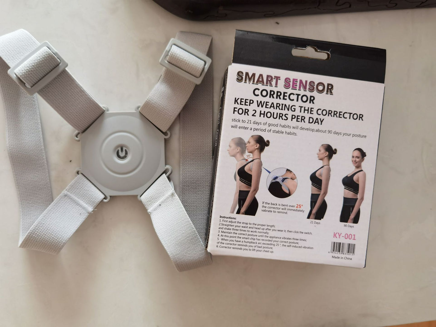 Smart Posture Corrector Belt | Adjustable Back Support for Kids & Adults with Real-Time Posture Training