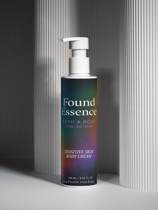 Sensitive Skin Body Cream — Soothe, Hydrate, Protect - Found Essence 