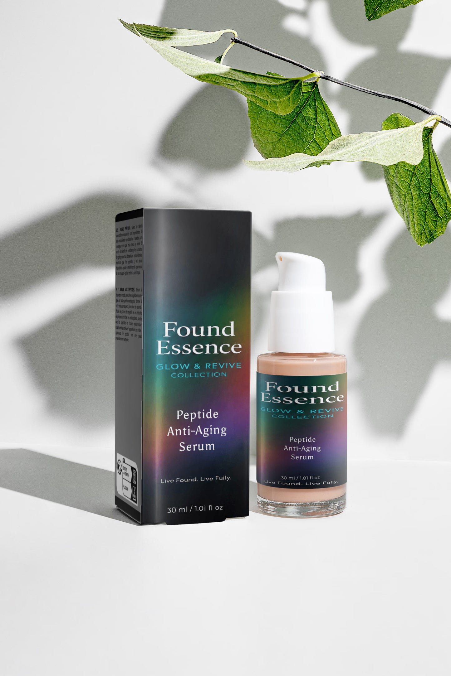 Found Essence Peptide Serum — Firm, Smooth, Renew - Found Essence 
