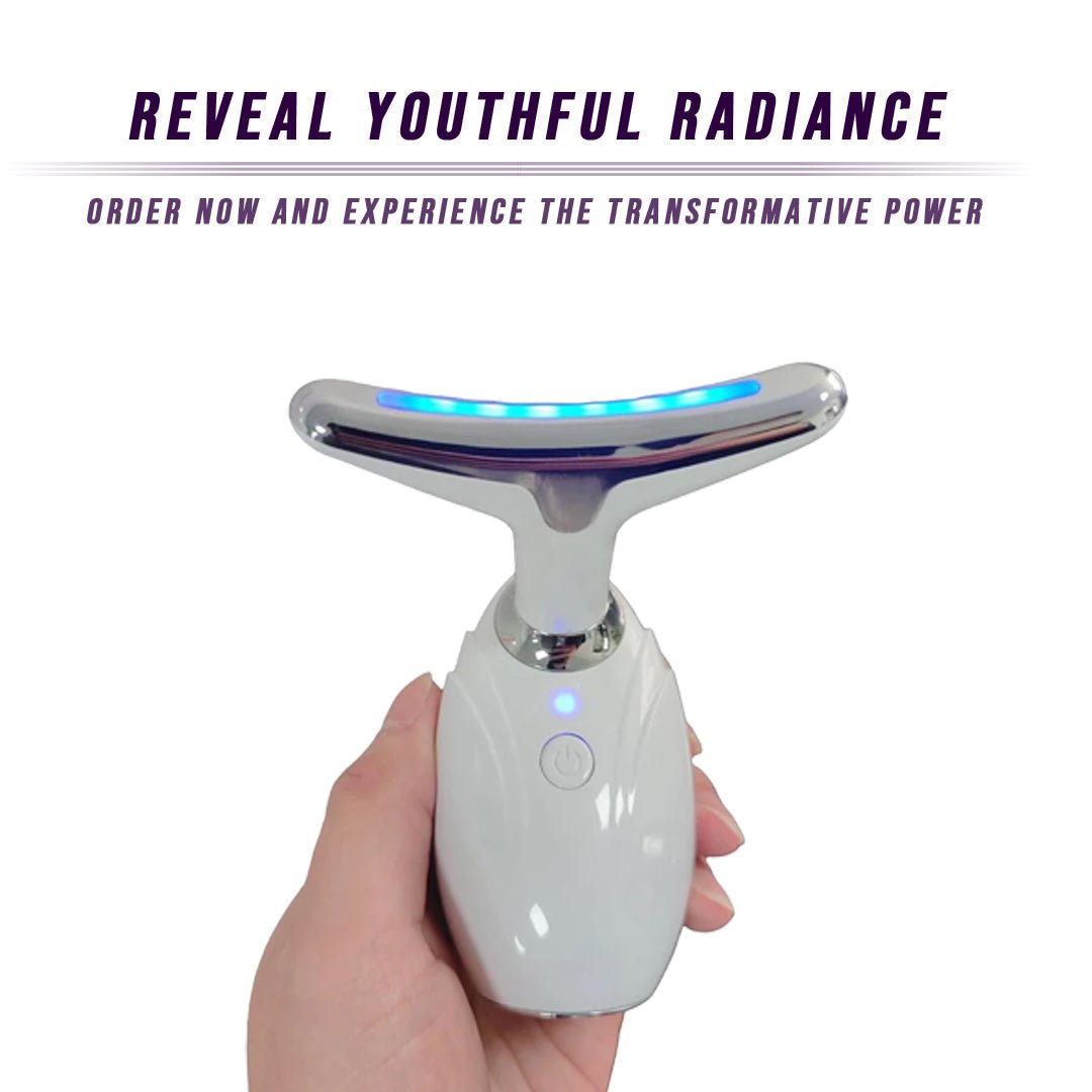 Neck & Face Lifting LED Therapy Device - Found Essence 