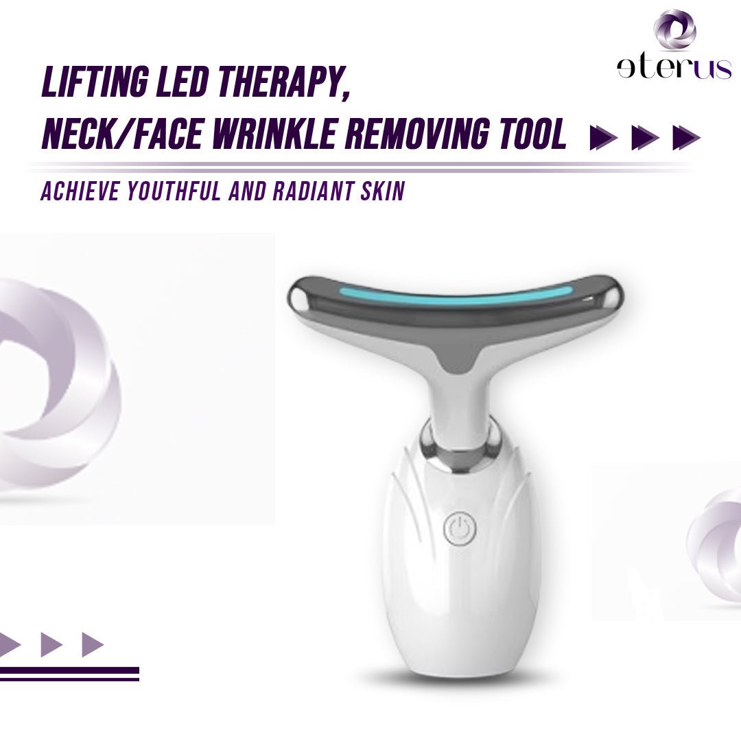 Neck & Face Lifting LED Therapy Device - Found Essence 