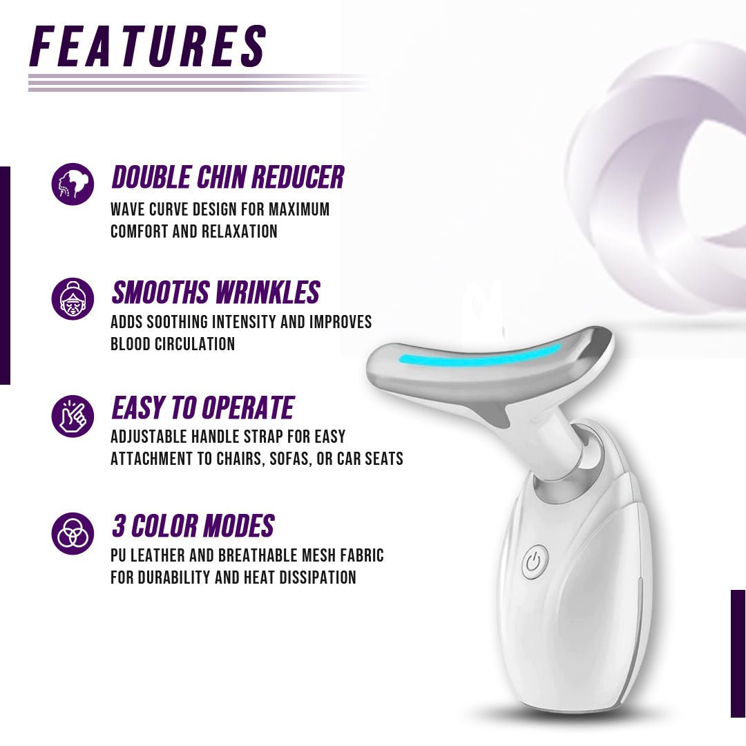Neck & Face Lifting LED Therapy Device - Found Essence 