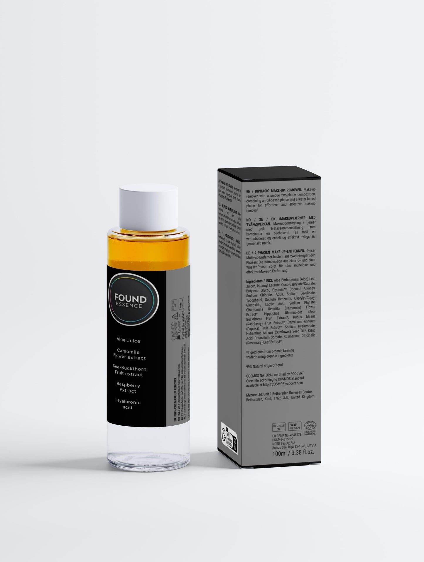 Makeup Remover — Pure, Gentle, Effective - Found Essence 