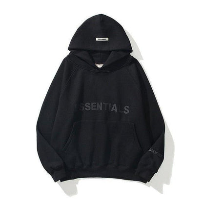 Essentials Sweatshirt Reflective Letter Printed - Found Essence