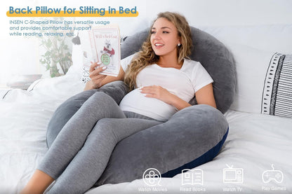 Pregnancy Pillow Curvy Shape - Found Essence