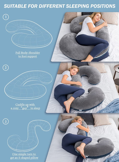 Pregnancy Pillow Curvy Shape - Found Essence