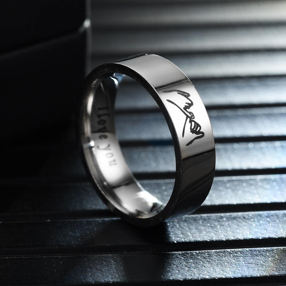 Tungsten Ring - Found Essence