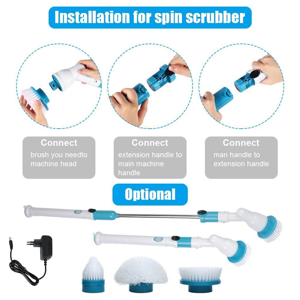 Wireless Electric Spin Cleaner - Household - Found Essence